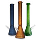 Phoenix Star - Glass Waterpipe, 45cm Beaker, Sandblasted Coloured