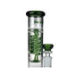 Phoenix Star- Waterpipe, Glass, 25cm Straight, Freezable Coil