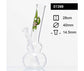Waterpipe, Glass - 27cm Bubble, Cannamusic
