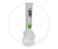 Waterpipe, Glass, Twin Bubble Leaf - 39cm