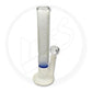 Waterpipe, Glass - 35cm Straight, Glow in the Dark 'Sex'