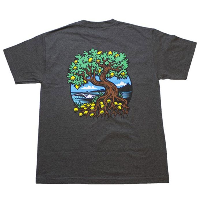 Lemon Tree Roots T-Shirt - Grey