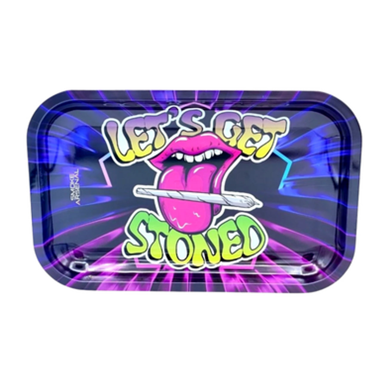 Smoke Arsenal - Rolling Tray, Medium - Lets Get Stoned