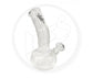 Waterpipe, Glass, LOUD Curved Leaner - 23cm