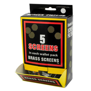 Screens - 15mm Brass, 5pk