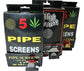 Screens, Steel, Coarse - 15mm, 5pk