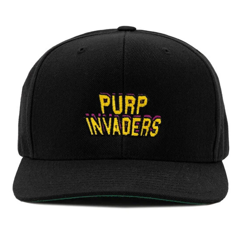 Smokers Club - Hat, Purp Invaders Snapback