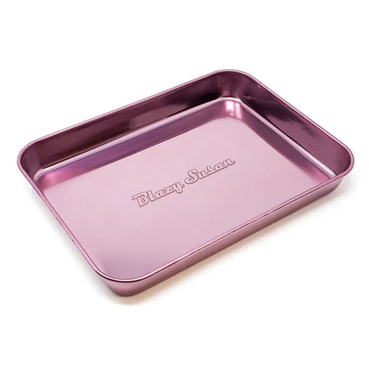 Blazy Susan - Rolling Tray, Polished Stainless Steel