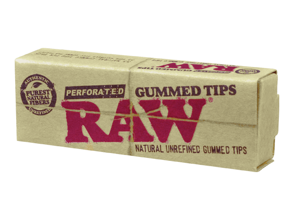 RAW - Tips, Gummed Perforated