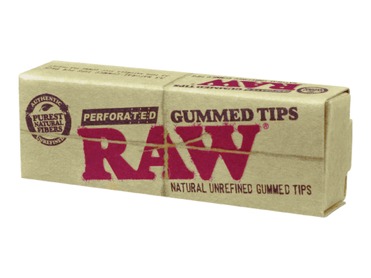 RAW - Tips, Gummed Perforated