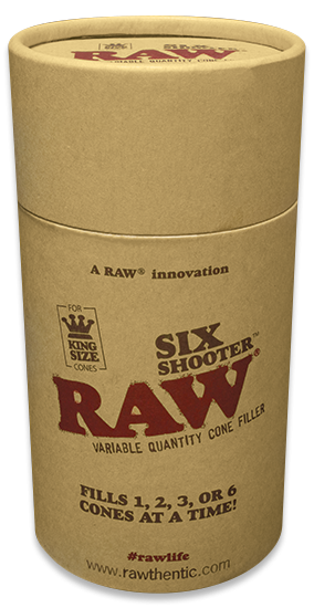 RAW - Six Shooter, Kingsize Multi-Cone Loader