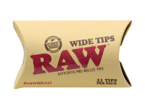 RAW - Tips, Pre-rolled, Wide