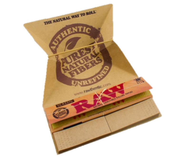 RAW - Classic, King Size Slim Artesano (Papers, Tips and Tray)