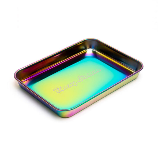 Blazy Susan - Rolling Tray, Polished Stainless Steel