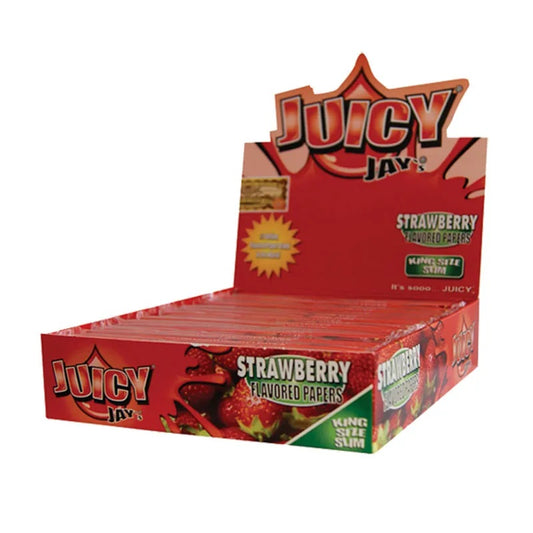 Juicy Jay's - King Size Papers, Strawberry