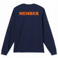 Member Long Sleeve T-Shirt - Navy