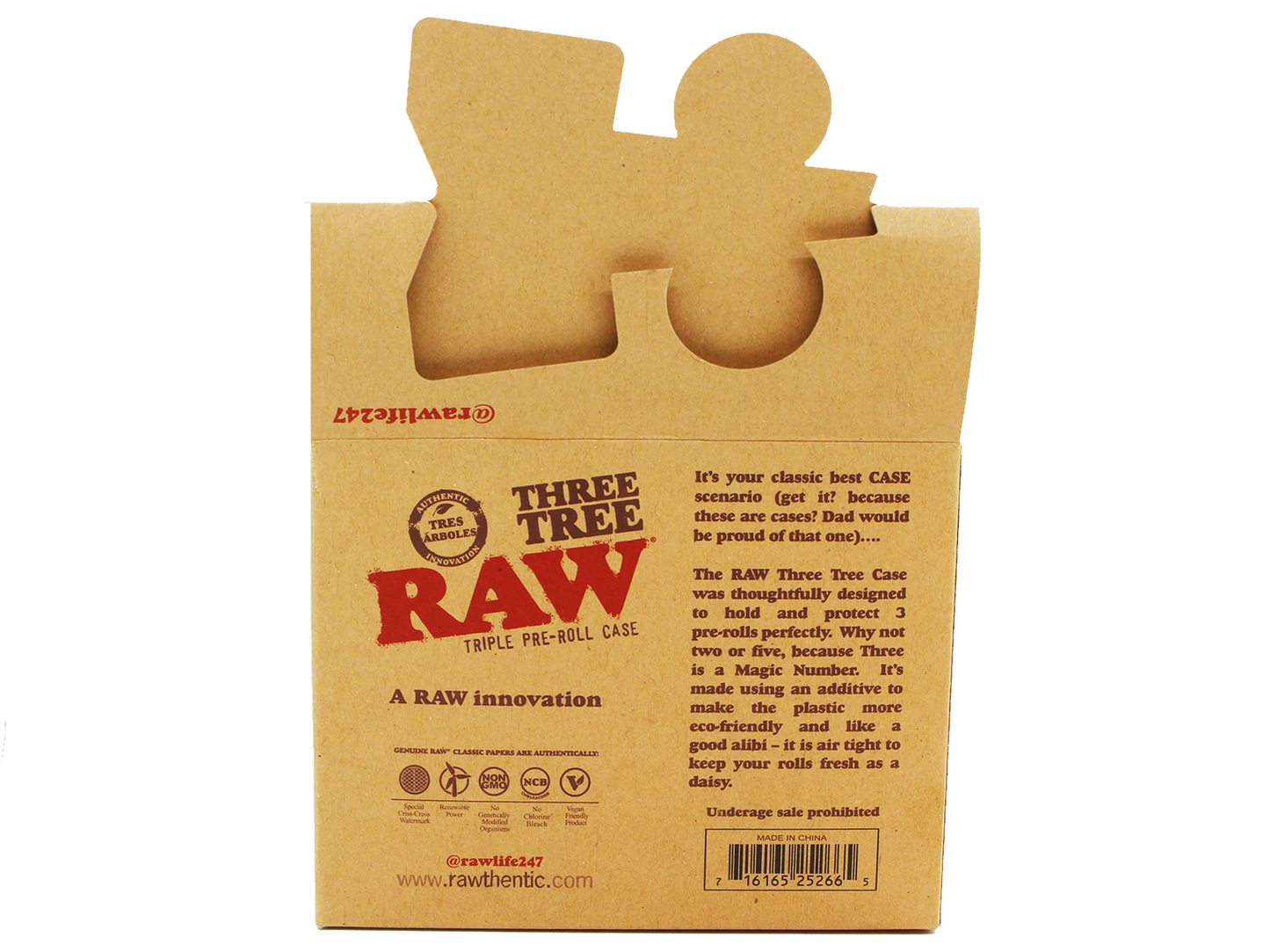 RAW - Three Tree Case, Multi Cone Holder