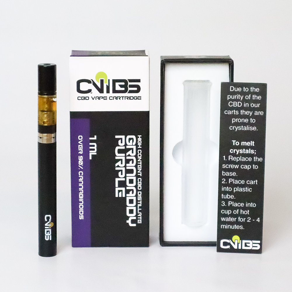 CNIBS - CBD Distillate Cartridge, Granddaddy Purple