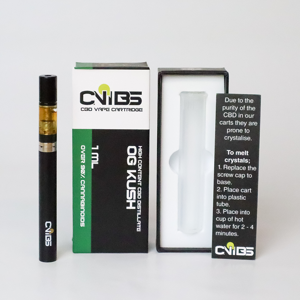 CNIBS - CBD Distillate Cartridge, OG Kush