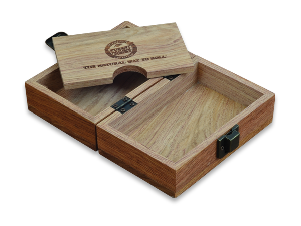 RAW - Classic Wooden Rolling Box