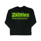 Official Zkittlez Taste The Z Train Neon Green Crewneck Jumper
